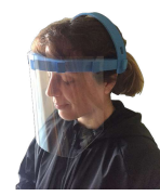 Máscara de protección facial de plástico (5 Uds)