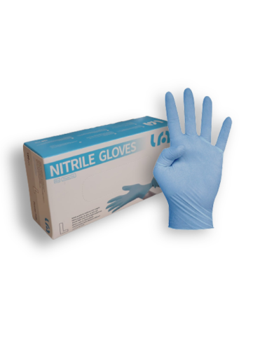Guantes de Nitrilo Gloves (Azul - 100 Uds)