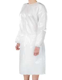 Bata Popelín, hidrófuga y antibacteriana H-202 (Blanca - 1 Ud)
