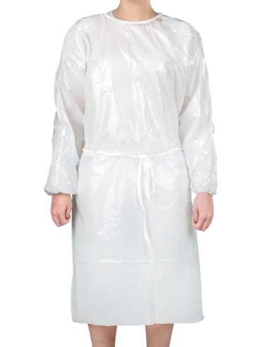Bata sanitaria S-300 (Blanca - 1 Ud)