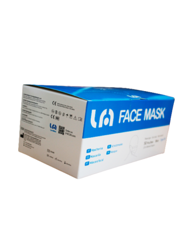 Mascarilla Face Mask (Azul - 50 Uds)