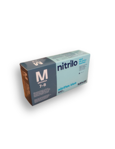 Guante Nitrilo Blue (Azul - Santex 3,5gr - 100 Uds) 2