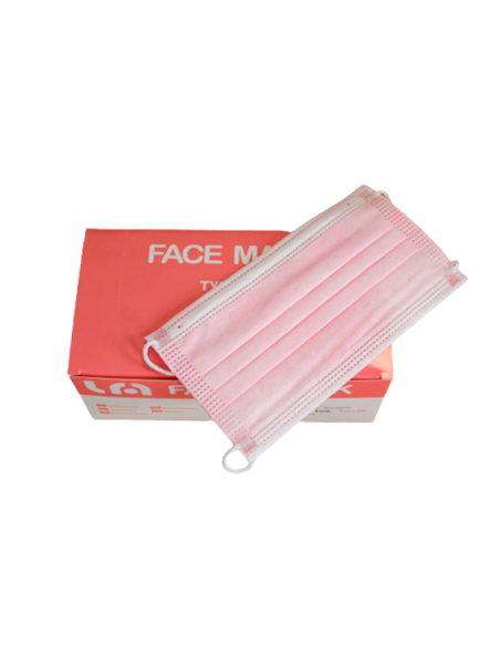 Mascarilla Face Mask (Rosa - 50 Uds)