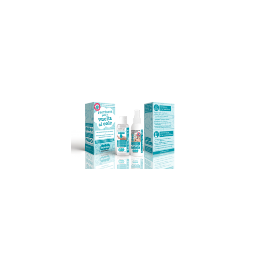 Pack: 2 desinfectantes vuelta al cole (60ml x 2)