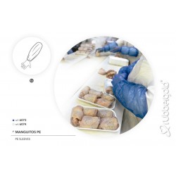 Manguitos de polietileno (Blanco - 100 Uds) 2