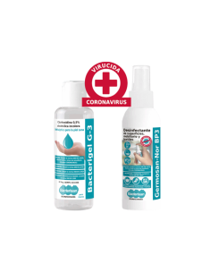 Pack: 2 desinfectantes vuelta al cole (60ml x 2)
