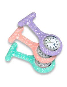 Reloj para enfermería analógico colección Sweet / Diferentes colores