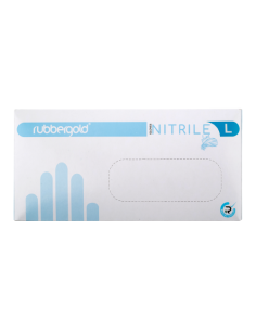 Guante de nitrilo (Azul-Violeta - Rubbergold® Pluma) 2