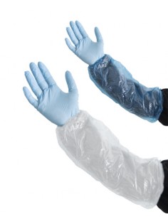 Manguitos de polietileno (Azul - 100 Uds)