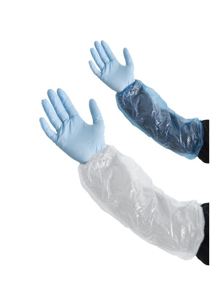 Manguitos de polietileno (Azul - 100 Uds)