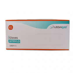 Guante de Vitrilo (Vinilo + Nitrilo - Rubbergold® - Talla XL) 2