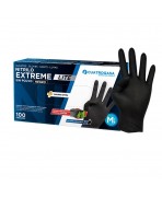 Guantes de Nitrilo Lite (Negro - Cuatrogasa - 100 Uds)