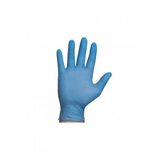 Guantes de Nitrilo Touch (Azul - Cuatrogasa - 100 Uds)