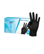 Guante Nitrilo Softskin (Negro - Cuatrogasa - 100 Uds)