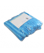 Gorro clip en polipropileno (Azul - 100 Uds)