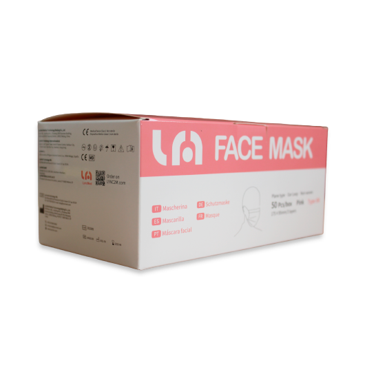 Mascarilla Face Mask (Rosa - 50 Uds)