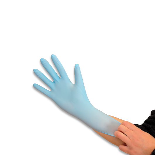 Guantes de Nitrilo Sia (Azul - 100 Uds)
