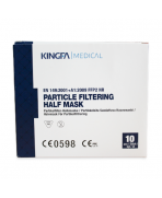 Mascarilla desechable Kingfa (Blanca - FFP2 - 10 Uds)